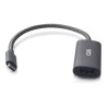 C2G USB C to HDMI Adapter - AV Adapter - 8K 60Hz - Black - M/F - Video adaptér - USB-C s piny (male) do HDMI se zdířkami