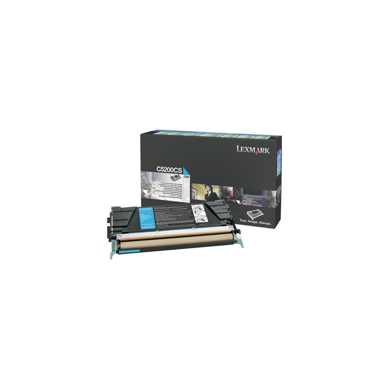 Lexmark - Azurová - originální - kazeta s barvivem LCCP, LRP - pro Lexmark C520n, C530dn, C530n