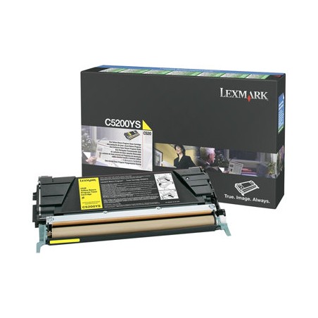 Lexmark - Žlutá - originální - kazeta s barvivem LRP - pro Lexmark C520n, C530dn, C530n