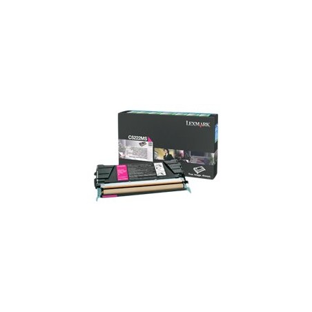 Lexmark - Purpurová - originální - kazeta s barvivem - pro Lexmark C522, C524, C530, C532, C534