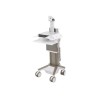 Ergotron CareFit Pro - Vozík - Electric Lift - pro LCD displej / PC vybavení - napájeno LiFe, CHE - zdravotní - bílá, teplá