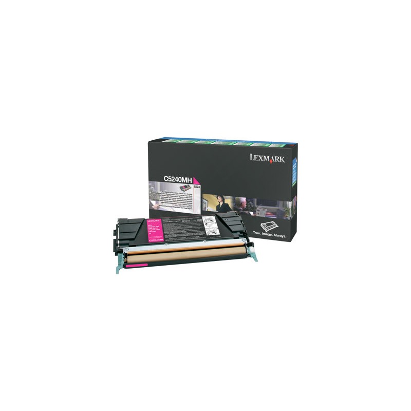 Lexmark - Vysoká výtěžnost - purpurová - originální - kazeta s barvivem LCCP, LRP - pro Lexmark C524, C524dn, C524dtn, C524n