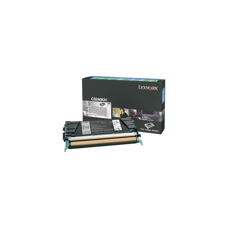 Lexmark - Vysoká výtěžnost - černá - originální - kazeta s barvivem LCCP, LRP - pro Lexmark C524, C524dn, C524dtn, C524n