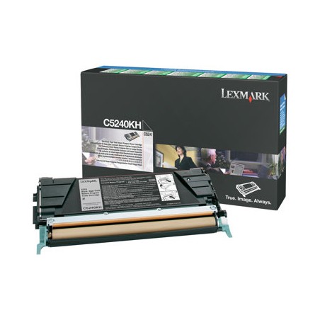 Lexmark - Vysoká výtěžnost - černá - originální - kazeta s barvivem LCCP, LRP - pro Lexmark C524, C524dn, C524dtn, C524n