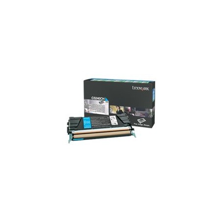 Lexmark - Vysoká výtěžnost - azurová - originální - kazeta s barvivem - pro Lexmark C524, C524dn, C524dtn, C524n, C524tn