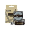Epson LabelWorks LK-6BKP - Metalický - zlatá na černé - Role (2,4 cm x 9 m) 1 kazeta/y závěsný box - pásková kazeta - pro
