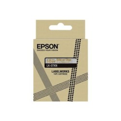 Epson LabelWorks LK-5TKN - Metalický - zlatá na průsvitné - Role (1,8 cm x 9 m) 1 kazeta/y závěsný box - pásková kazeta - pro