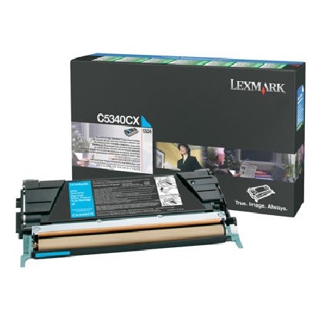 Lexmark - Extra vysoká výtěžnost - azurová - originální - kazeta s barvivem LCCP, LRP - pro Lexmark C534dn, C534dtn, C534n