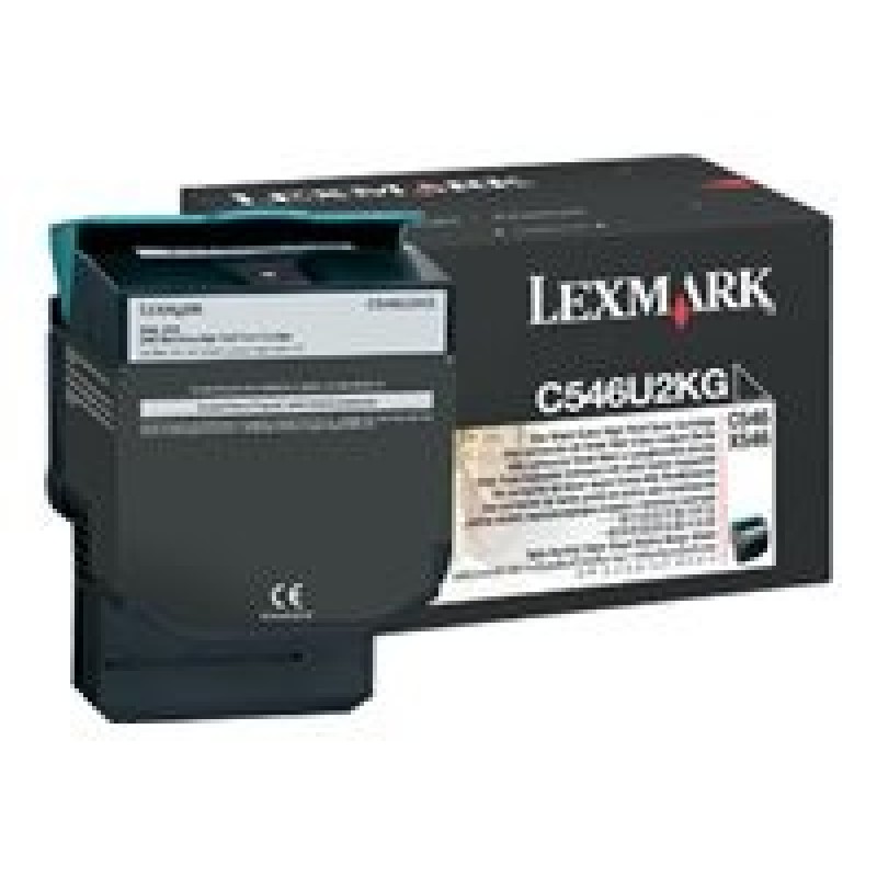 Lexmark - Extra vysoká výtěžnost - černá - originální - kazeta s barvivem LCCP - pro Lexmark C546dtn, X546dtn, X548de, X548dte