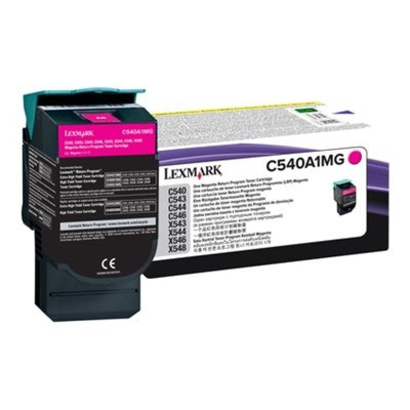 Lexmark - Purpurová - originální - kazeta s barvivem LCCP, LRP - pro Lexmark C540, C543, C544, C546, X543, X544, X546, X548