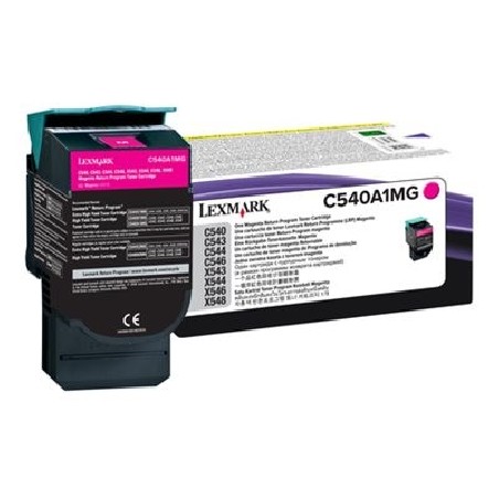 Lexmark - Purpurová - originální - kazeta s barvivem LCCP, LRP - pro Lexmark C540, C543, C544, C546, X543, X544, X546, X548