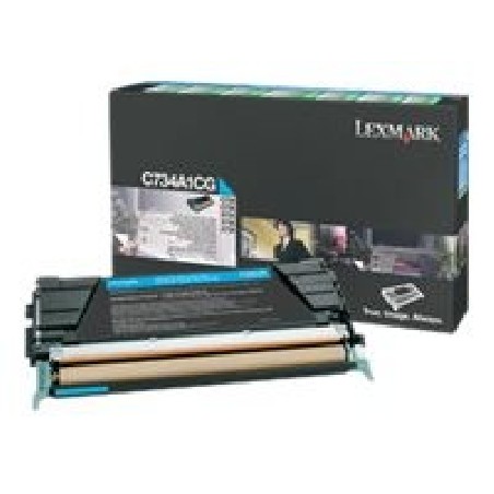 Lexmark - Azurová - originální - kazeta s barvivem LCCP, LRP - pro Lexmark C734, C736, X734, X736, X738