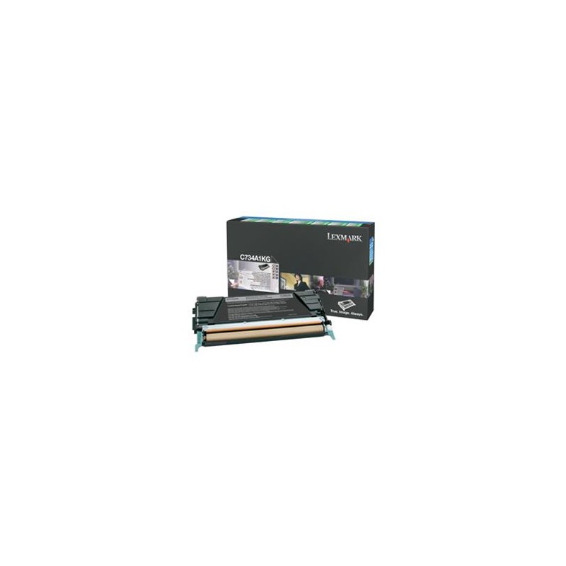 Lexmark - Černá - originální - kazeta s barvivem LCCP, LRP - pro Lexmark C734, C736, X734, X736, X738