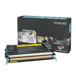 Lexmark - Žlutá - originální - kazeta s barvivem LCCP, LRP - pro Lexmark C734, C736, X734, X736, X738