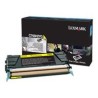 Lexmark - Vysoká výtěžnost - žlutá - originální - kazeta s barvivem LCCP, LRP - pro Lexmark C748de, C748dte, C748e, CS748de