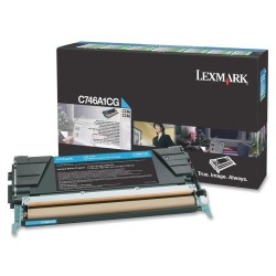 Lexmark - Azurová - originální - kazeta s barvivem LCCP, LRP - pro Lexmark C746dn, C746dtn, C746n, C748de, C748dte, C748e