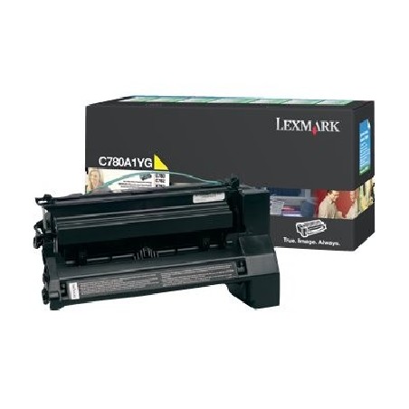 Lexmark - Žlutá - originální - kazeta s barvivem LCCP, LRP - pro Lexmark C780dn, C780dtn, C780n, C782dn, C782dtn, C782n, X782e