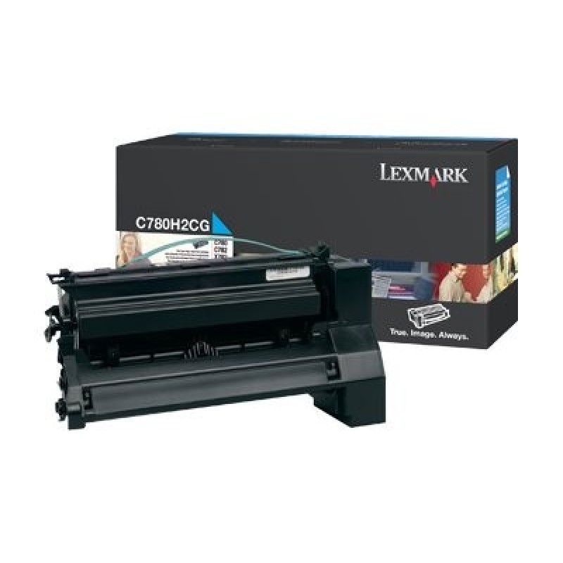 Lexmark - Vysoká výtěžnost - azurová - originální - kazeta s barvivem LCCP - pro Lexmark C780dn, C780dtn, C780n, C782dn