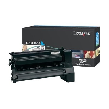 Lexmark - Vysoká výtěžnost - azurová - originální - kazeta s barvivem LCCP - pro Lexmark C780dn, C780dtn, C780n, C782dn