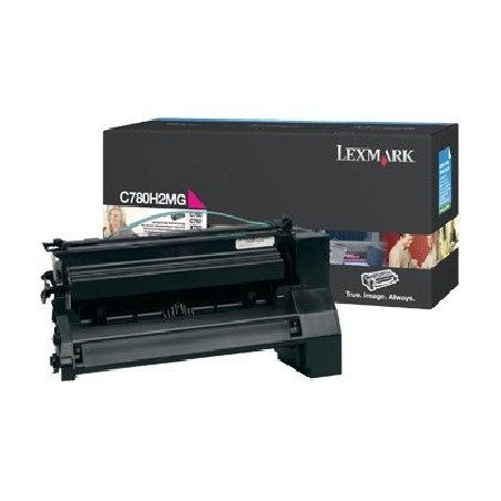 Lexmark - Vysoká výtěžnost - purpurová - originální - kazeta s barvivem LCCP - pro Lexmark C780dn, C780dtn, C780n, C782dn