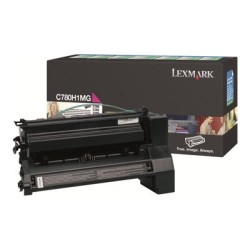 Lexmark - Vysoká výtěžnost - purpurová - originální - kazeta s barvivem LCCP, LRP - pro Lexmark C780dn, C780dtn, C780n, C782dn
