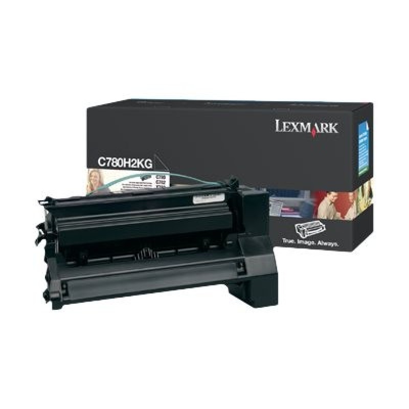 Lexmark - Vysoká výtěžnost - černá - originální - kazeta s barvivem LCCP - pro Lexmark C780dn, C780dtn, C780n, C782dn, C782dtn