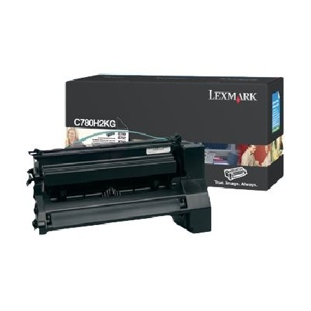 Lexmark - Vysoká výtěžnost - černá - originální - kazeta s barvivem LCCP - pro Lexmark C780dn, C780dtn, C780n, C782dn, C782dtn