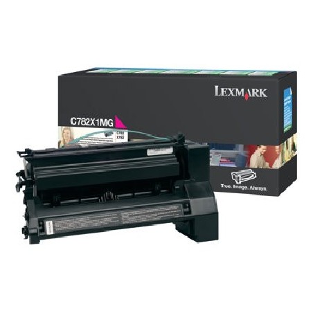 Lexmark - Extra vysoká výtěžnost - purpurová - originální - kazeta s barvivem LCCP, LRP - pro Lexmark C782dn, C782dtn, C782n