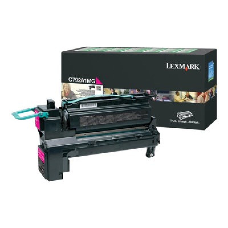 Lexmark - Purpurová - originální - kazeta s barvivem LCCP, LRP - pro Lexmark C792, X792