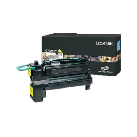 Lexmark - Extra vysoká výtěžnost - žlutá - originální - kazeta s barvivem LCCP - pro Lexmark C792, X792