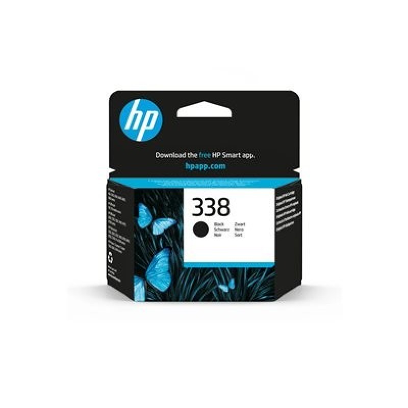 HP 338 Black Ink Cart, 11 ml, C8765EE (480 pages)