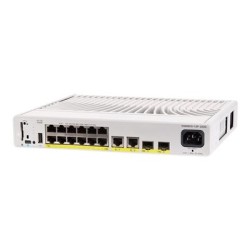 Cisco Catalyst 9200CX - Network Advantage - přepínač - kompaktní - L3 - řízený - 12 x 10/100/1000 (PoE+) + 2 x 1000Base-T + 2 x