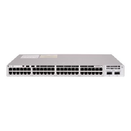 Cisco Catalyst 9200L - Network Advantage - přepínač - L3 - řízený - 12 x 100/1000/2.5G/5G/10GBase-T + 36 x 10/100/1000 (PoE+) +