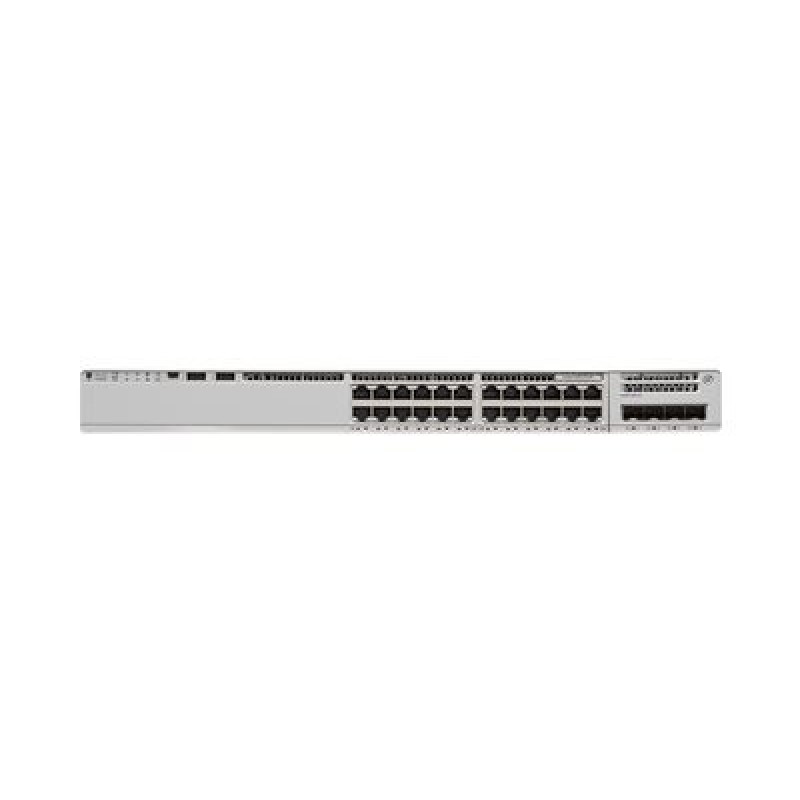 Cisco Catalyst 9200 - Vylepšené VRF, Network Advantage - přepínač - L3 - inteligentní - 24 x 10/100/1000 (PoE+) + 4 x 10
