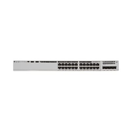 Cisco Catalyst 9200 - Vylepšené VRF, Network Advantage - přepínač - L3 - inteligentní - 24 x 10/100/1000 (PoE+) + 4 x 10