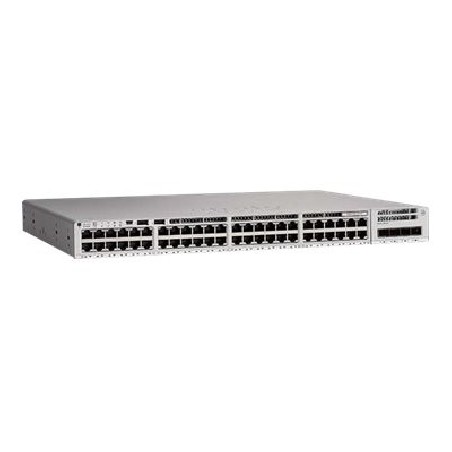 Cisco Catalyst 9200L - Network Essentials - přepínač - L3 - řízený - 48 x 10/100/1000 + 4 x 10 Gigabit SFP+ (uplink) - Lze