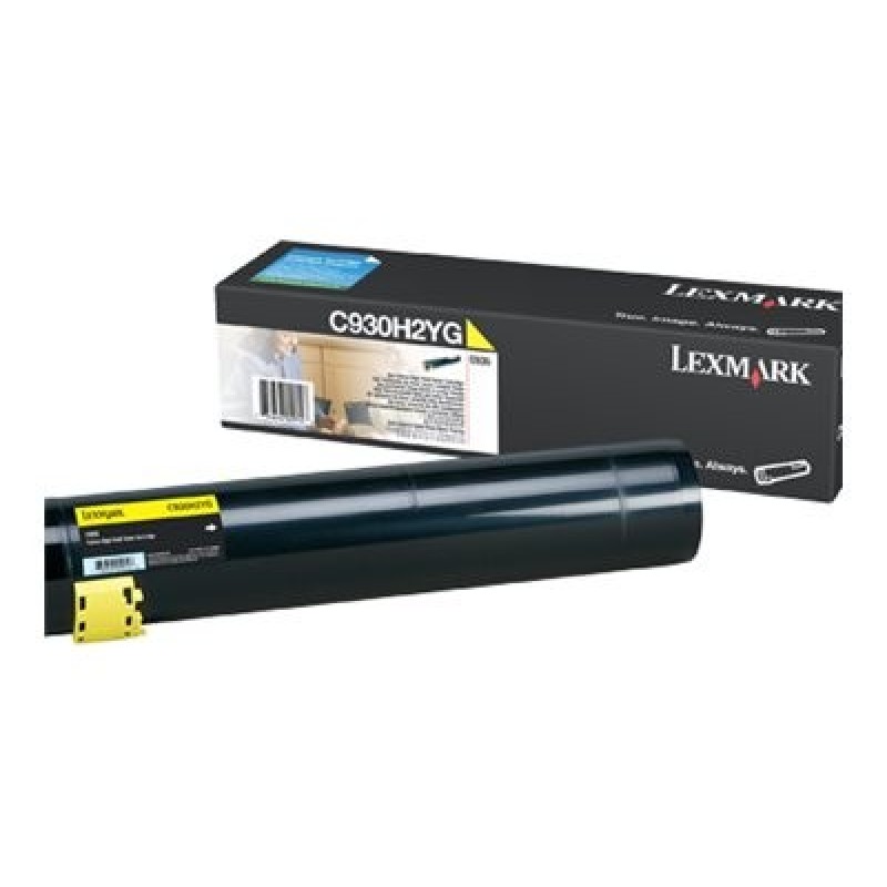 Lexmark - Vysoká výtěžnost - žlutá - originální - kazeta s barvivem LCCP - pro Lexmark C935dn, C935dtn, C935dttn, C935hdn