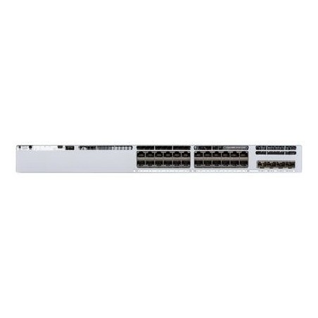 Cisco Catalyst 9300L - Network Essentials - přepínač - L3 - řízený - 24 x 10/100/1000 (UPOE) + 4 x 10 Gigabit SFP+ (uplink)