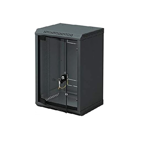 10" rack jednodílný4U/260 TRITON černý dveře perf.