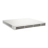 D-Link Nuclias Cloud-Managed DBS-2000-52MP - Přepínač - 48 x 10/100/1000 (PoE+) + 4 x kombinace SFP - PoE+ (370 W)