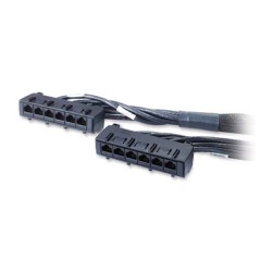 APC Data Distribution Cable - Síťový kabel - kompatibilní s TAA - RJ-45 (F) do RJ-45 (F) - 4 m - UTP - CAT 6 - černá
