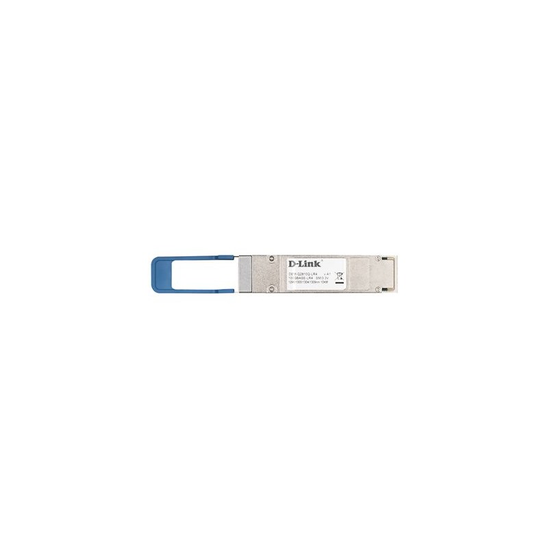 D-Link - Modul transceiveru QSFP28 - 100GbE - 100GBase-LR4 - jednoduchý režim LC - až 10 km - 1295.56 nm / 1300.05 nm / 1304.58