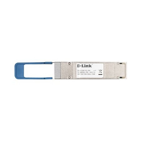 D-Link - Modul transceiveru QSFP28 - 100GbE - 100GBase-LR4 - jednoduchý režim LC - až 10 km - 1295.56 nm / 1300.05 nm / 1304.58