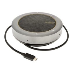 StarTech.com USB-C Conference Speaker Mini Dock, Portable Boardroom Speaker and Multiport Adapter, USB-C to VGA or 4K 60Hz