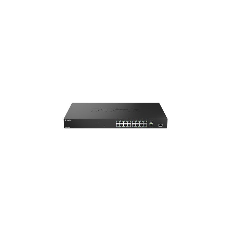 D-Link DMS-1250-18 - Prepínac - L2+ - inteligentní - 18 x 10/100/1000/2.5G + 2 x 10 Gigabit SFP+ - desktop