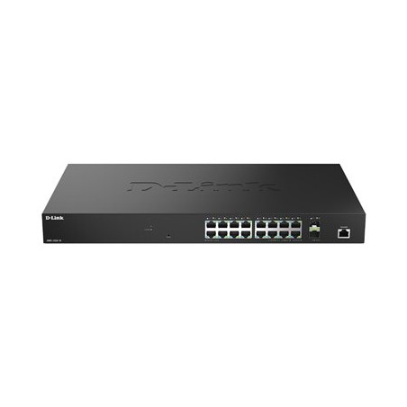D-Link DMS-1250-18 - Prepínac - L2+ - inteligentní - 18 x 10/100/1000/2.5G + 2 x 10 Gigabit SFP+ - desktop