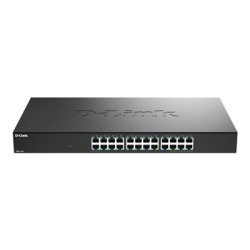D-Link DMS-1024 - Prepínac - L2+ - 24 x 10/100/1000/2.5G - desktop, Lze montovat do rozvadece