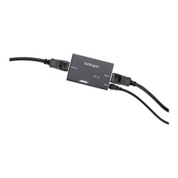 StarTech.com DisplayPort Signal Booster - DisplayPort to DisplayPort Video Signal Amplifier - 4K 60Hz DisplayPort Extender