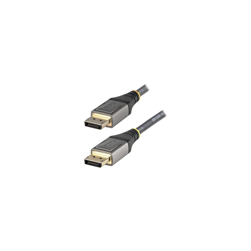 StarTech.com 16ft (5m) VESA Certified DisplayPort 1.4 Cable, 8K 60Hz HDR10, Ultra HD 4K 120Hz DP Video Cable, DisplayPort to