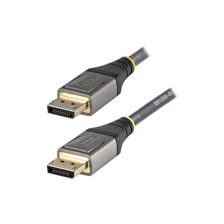 StarTech.com 16ft (5m) VESA Certified DisplayPort 1.4 Cable, 8K 60Hz HDR10, Ultra HD 4K 120Hz DP Video Cable, DisplayPort to